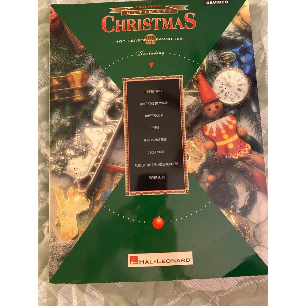 Easy Piano Ultimate Christmas Revised 100 Seasonal Favorites Music Book Holiday